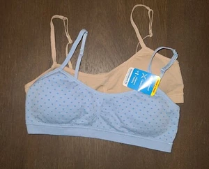 NEW GRLS LOT OF 2 HANES BRALETTES SIZE L - Picture 1 of 2