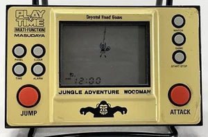 Play & Time Jungle Adventure Woodman Masudaya 1982 Crystal Head Games TESTED - Picture 1 of 15