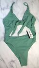 Dippin Daisy's Women's Made In Usa Cut Out One-piece Swimsuit green Size Small