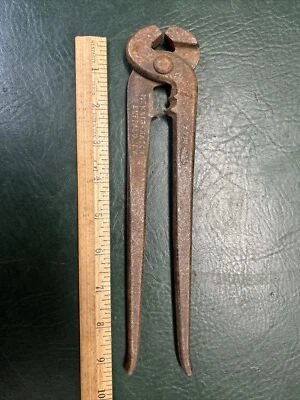 Alicates antiguos McKaig-Hatch mordedor/reparación de cadena crimpadoras Buffalo NY EE. UU. Foto 1 de 4