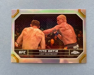 2024 Topps cromo UFC Tito Ortiz Refractor #186 - Imagen 1 de 2