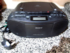 Sony CFD-S70 Stereo AM/FM CD Player Cassette Recorder, In Very Good Condition