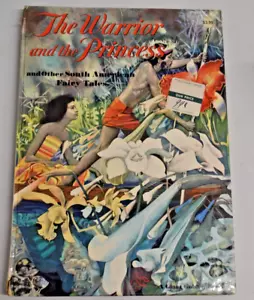 Riesiges Goldenes Buch Der Krieger und die Prinzessin Südamerikanisches Märchen 1961 - Bild 1 von 9