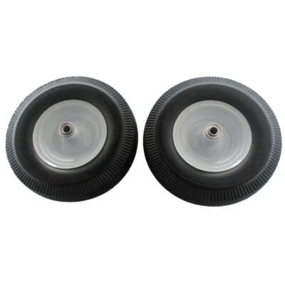 PROVEN PART NO FLATS! 4.10/3.50X6 WHEEL ASSEMBLY FITS LITTLE WONDER 4164204 BLOWERS (2X)