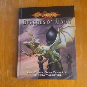 Dragons Of Krynn, Dragonlance RPG D20 D&D, OOP & Rare! Please Look - Foto 1 di 3