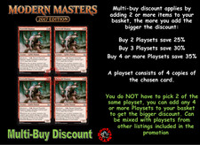 MTG Modern Masters 2017 Choose your Uncommon Playset (x 4 cards) Multi-Buy