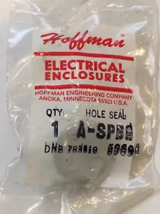 Hoffman Hole Seal Electrical Box Enclosures A-SPBG 59690 783510 1/2"-3/4" Grey - Picture 1 of 3