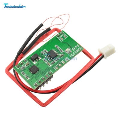 EM4100 125K RFID Card Reader Module RDM6300 ID RF Module UART Output For Arduino - Bild 1 von 4