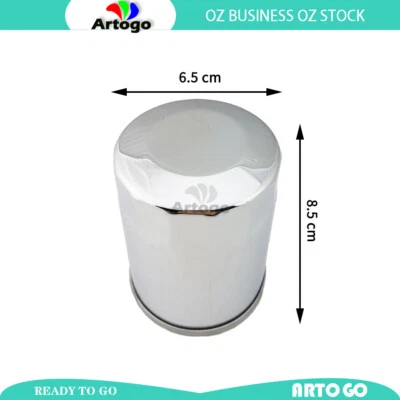 Silvery Engine Oil Filter Fit Polaris 800 Ranger RZR S 2009-2012 2013 2014 2015 — 第 1/4 张图片