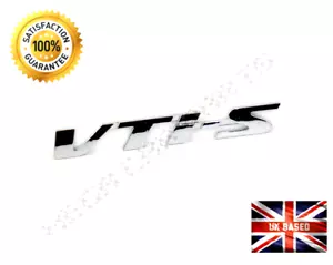 FOR HONDA VTI-S CHROME STICKER EMBLEM LOGO LETTERS SELF ADHESIVE 3D LABEL BADGE - Picture 1 of 3