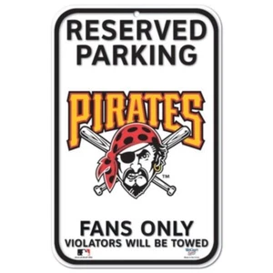 Pittsburgh Pirates MLB 11x17 Reserved Parking Sign - Picture 1 of 1