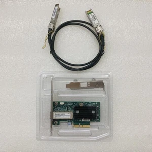 Mellanox CX311A MCX311A-XCAT ConnectX-3 EN 10G Ethernet 10GbE SFP+ PCI-E + kabel - Zdjęcie 1 z 7