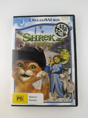 Shrek 2 - DreamWorks Movie Collection DVD Region 4 PG Kids Cartoon Learning DVD - image 1 of 3
