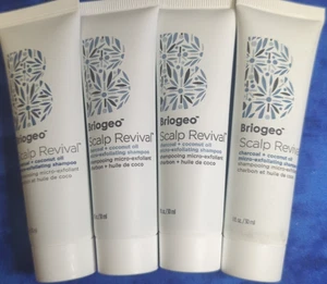 4 champú exfoliante de carbón Briogeo Scalp Revival de 1 oz cada uno - Imagen 1 de 2