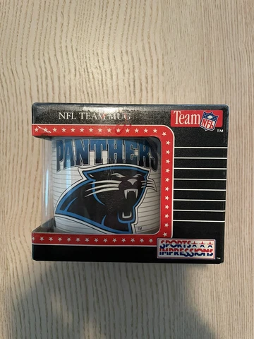 Rare Vintage 1994 Carolina Panthers NFL Team Mug Sports Impressions Cover