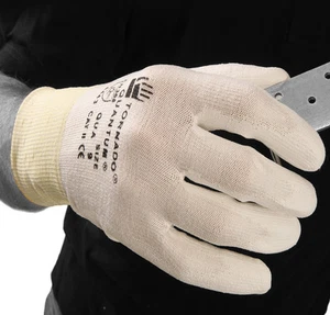 TORNADO Quantum MECHANIC Rubber Builders WORK Gardening Safety GLOVES GRIP PU, - Picture 1 of 1