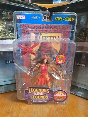 Figura de acción sellada variada cartel de aluminio serie 4 Toy Biz de Marvel Legends Foto 1 de 2