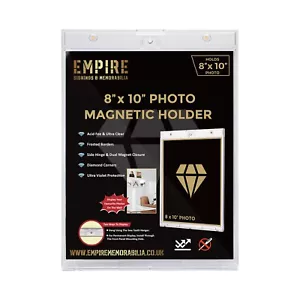 Portafoto magnetico 8” x 10” - protezione UV senza acidi - ultra trasparente - nuovo! - Foto 1 di 12