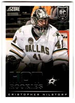 2013-14 Score Hot Cristopher Nilstorp Rookie #636 Dallas Stars - Image 1 of 2