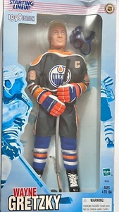 Wayne Gretzky Edmonton Oilers 1999 Starting Lineup 12" NHL Figur, NIE GEÖFFNET  - Bild 1 von 4