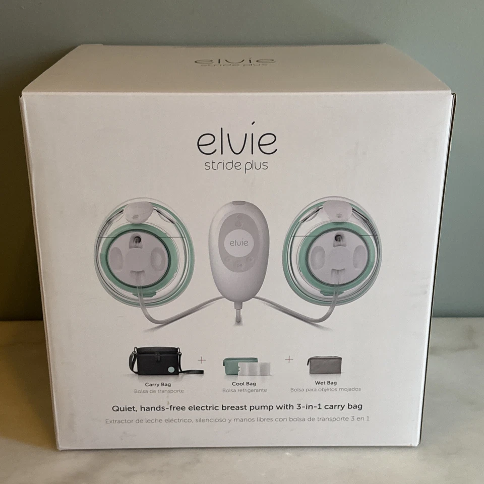 Elvie Stride Plus Double Electric Breast Pump