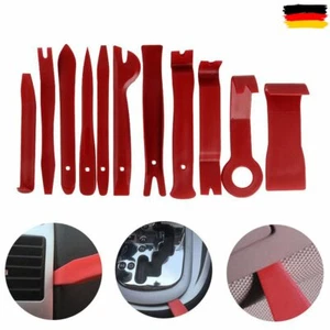 11-tlg Set Zierleistenkeil Montagehebel Kunststoff Keil Montagekeil KFZ Werkzeug - Bild 1 von 9