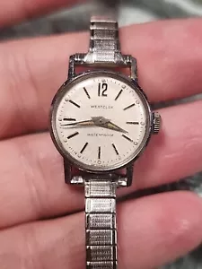 Westclox Damenuhr zum Aufziehen 1 Juwel Modell 753 Stretchband wie abgebildet 23 mm - Bild 1 von 12