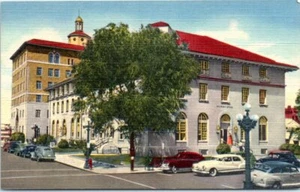 1940s Lot of 2 NM Postcards Public Library Post Office Albuquerque Unposted - Picture 1 of 4