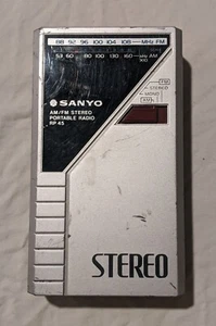 Sanyo RP-45 Vintage Portable AM/FM Radio - Picture 1 of 7