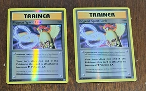 Pokemon TCG - 2x Trainer Pidgeot Spirit Link Reverse Holo - 81/108 - Picture 1 of 2