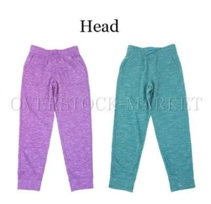 NEW! GIRLS YOUTH HEAD FLEECE LINED PULL ON JOGGER PANT! LIGHTWEIGHT! VARIETY - Picture 1 of 3