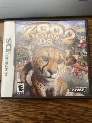 Zoo Tycoon 2 DS (Nintendo DS, 2008) Complete w/case,art,manual LN - Image 1 of 3