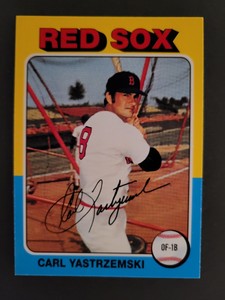 Carl Yastrzemski 60 Years of Topps #60YOT-24 2011 TOPPS SERIES 1 MLB BASEBALL