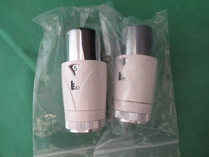 Schnellverschluss TRV Thermostat Heizkörperventil - passend für Drayton TRV4 Gehäuse weiß x2 - Bild 1 von 1