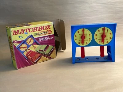 Matchbox Superfast SF-18 LAP COUNTER  , Box crisp, collector's best - Image 1 of 3