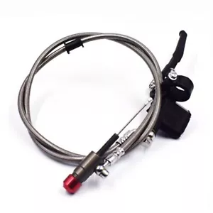 7/8" Aluminum Motorcycle Hydraulic Clutch Brake Pump Master Cylinder Levers Kit - Picture 1 of 13