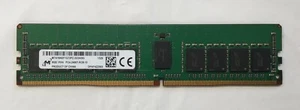 Single Micron MTA18ASF1G72PZ-2G3A3IG 8GB 1Rx4 PC4 2400T - Picture 1 of 2