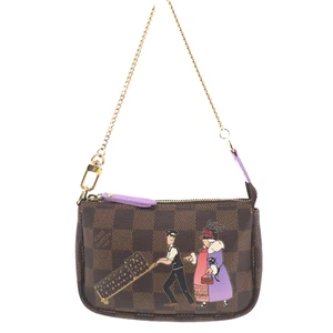 LOUIS VUITTON LV Illustre Mini Pochette Accessoires Gebraucht Handtasche N630... - Bild 1 von 11