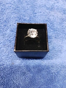 Size 9 Sterling 11.75mm Set (Ring+Pendant) Made With Crystal from Swarovski(580) - Picture 1 of 11