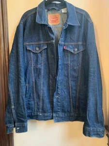 Levi’s Mens Truckers Denim Jean Jacket Size Large Blue 72334-0134 EXC! - Picture 1 of 6