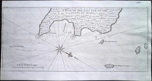 Antique map, Seale / Anson, A plan of the east end of the island of Quibo - Picture 1 of 1