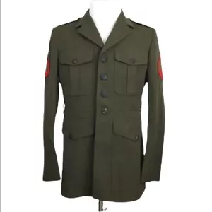 DSCP Crown Clothing Company Military Jacket Green Staff Sargeant Men's 40 - Picture 1 of 11