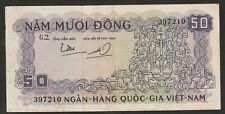1966 SOUTH VIETNAM 50 DONG NOTE
