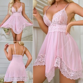 Women's Sexy Lingerie Babydoll Sleepwear Underwear Lace Nightwear Dress G-String