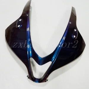 Upper Front Nose Cover Chameleon Blue Purple Fairing For Honda CBR600RR 2007-12 - Picture 1 of 1