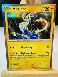 Miraidon 080/198 Holo Rare [NM] [Scarlet & Violet] (2023) Pokemon Card - Picture 1 of 3
