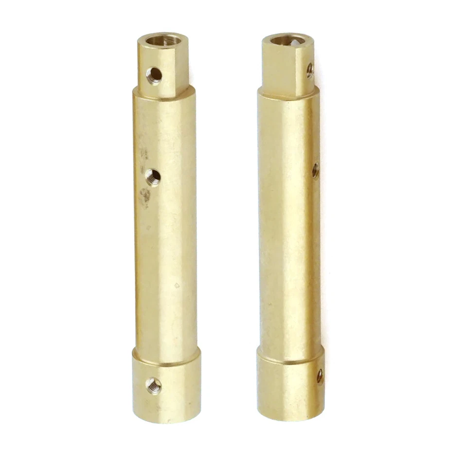 NEW Axial Brass Rear Axle Tube Set (82g) for 1/10 SCX10 PRO - Image 1 of 1