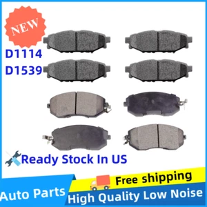 Front &Rear Ceramic Brake Pads for Subaru Forester BRZ Impreza Outback Crosstrek - Picture 1 of 6