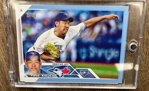 topps 2023 Series 1 Yusei Kikuchi Card Father’s Day (Light Blue) Parallel 16/50 - Bild 1 von 3