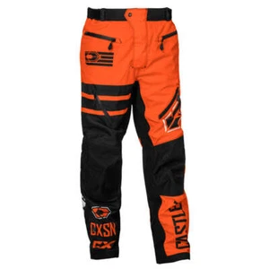 Castle X R23 Race Snowmobile Pants - Racer Orange - Picture 1 of 6